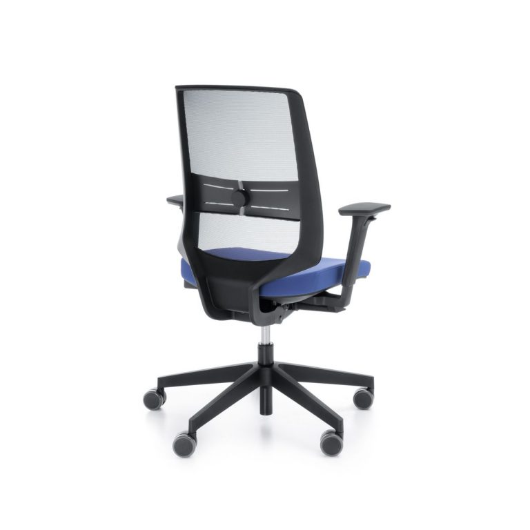 Kancelárska otočná stolička LightUp 250SFL cierna