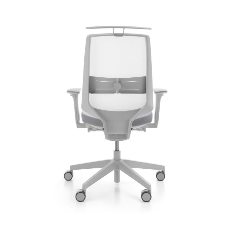 Kancelárska otočná stolička LightUp 250SFL siva