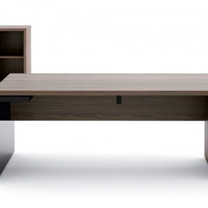 Manažérsky stôl MITO s kontajnerom a nízkou skrinkou. MDD
